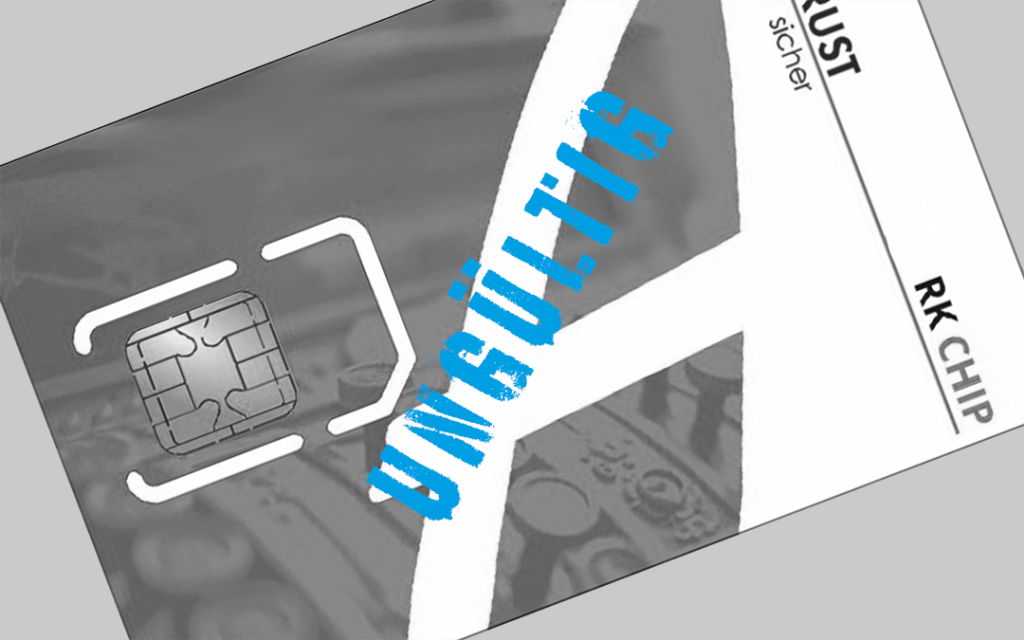 RKSV CHIP ungültig - wichtige Information zum Tausch von RKSV-Signatureinheiten in Österreich